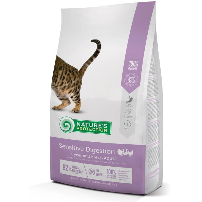 Nature's Protection Cat Sensitive Digestion Pollame Mangime per gatti 2 kg