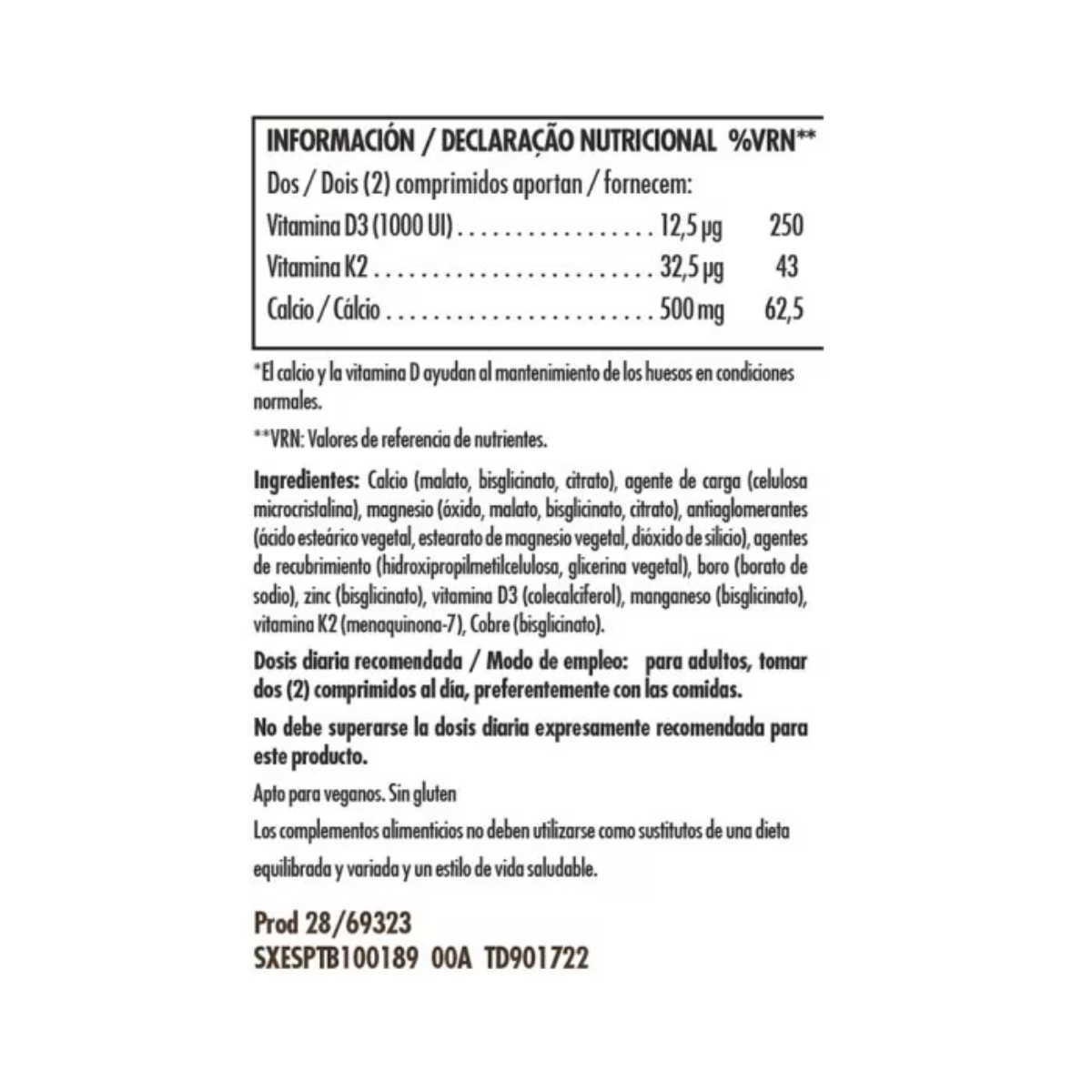 Leder Ultimate Bone Support Solgar 120 tabletter