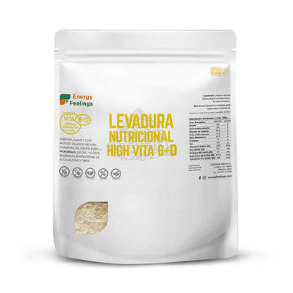 2-pack näringsjäst med högt vitamin D-innehåll Energy Feelings 1 kg
