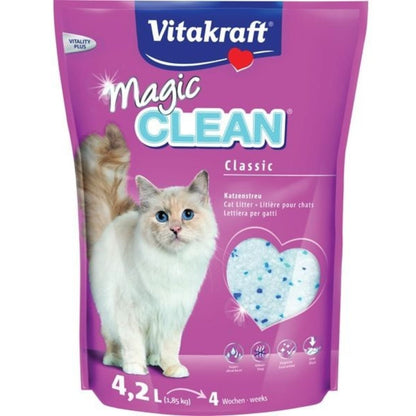 Vitakraft Magic Clean Superabsorbierende Silikagel-Perlen 4,2 l