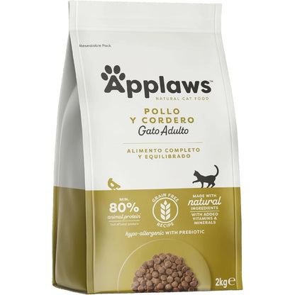 Applaws Cat Dry Kurczak i jagnięcina 2 kg Naturalna karma dla kotów bez zbóż
