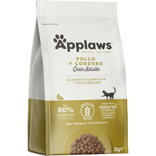 Applaws Cat Dry Kurczak i jagnięcina 2 kg Naturalna karma dla kotów bez zbóż