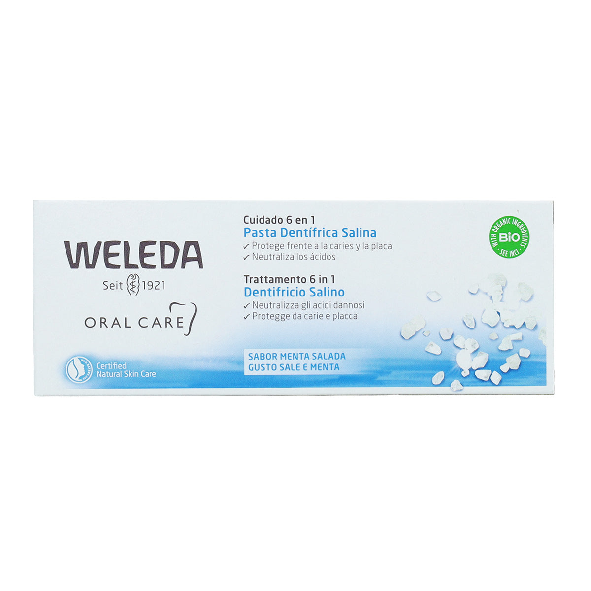 Dentifrice salin Weleda 75 ml