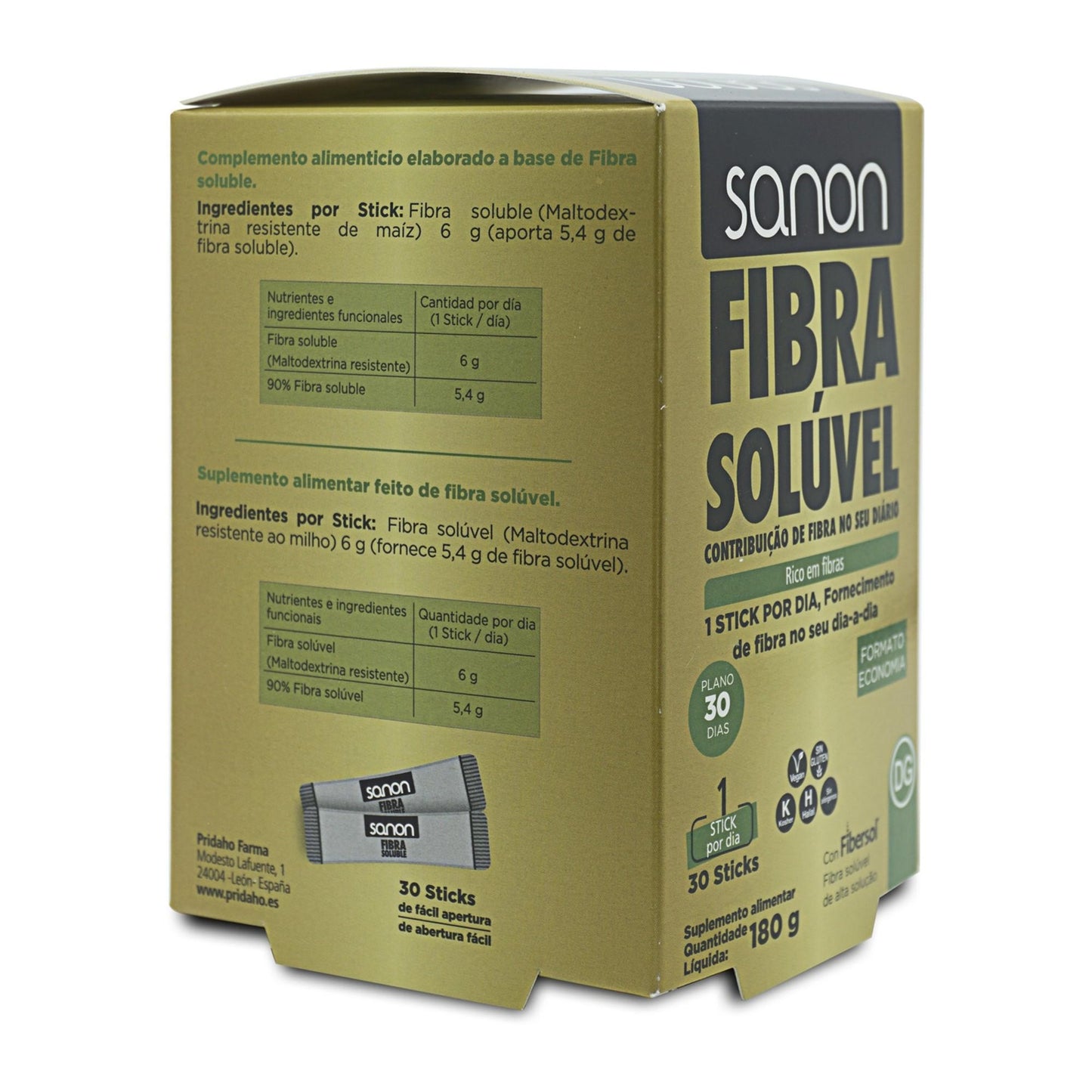 Fibre solubili SANON 30 stick