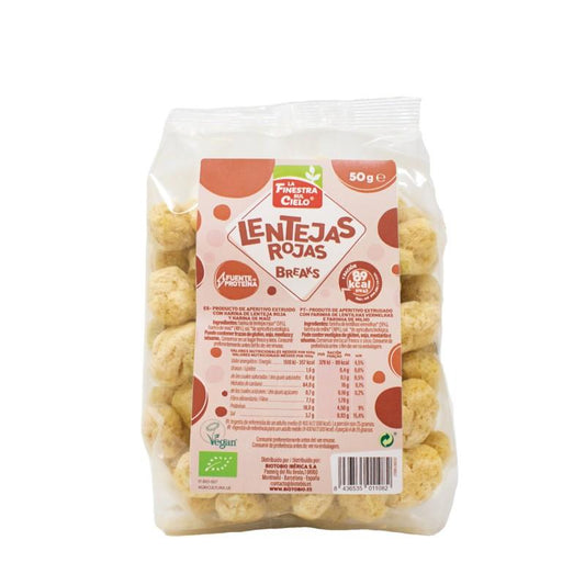 La Finestra Sul Cielo Organic Red Lentil Snack 50 g