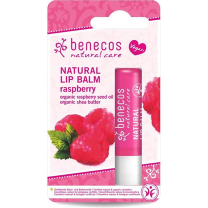 Veganer Lippenbalsam Himbeere Benecos 4,7 g