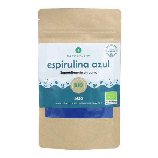 Blaue Spirulina Planeta Huerto 30gr