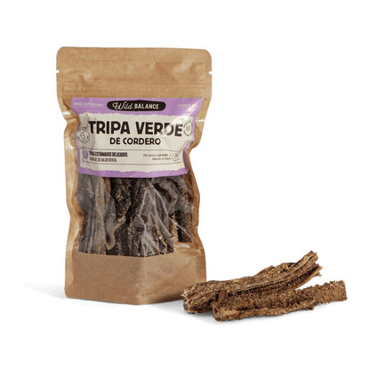 Tripes d'agneau vertes sauvages Natural Snack 100 g