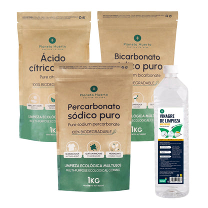 Pack de nettoyage durable Planeta Huerto
