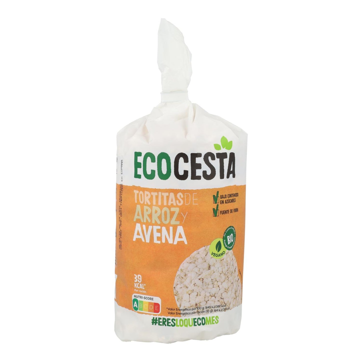 Ecocesta Organic Rice and Oat Cakes 115 g