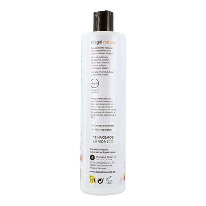 Żel pod prysznic Kwiat Hibiskusa i Pomarańcza Planeta Huerto 500 ml