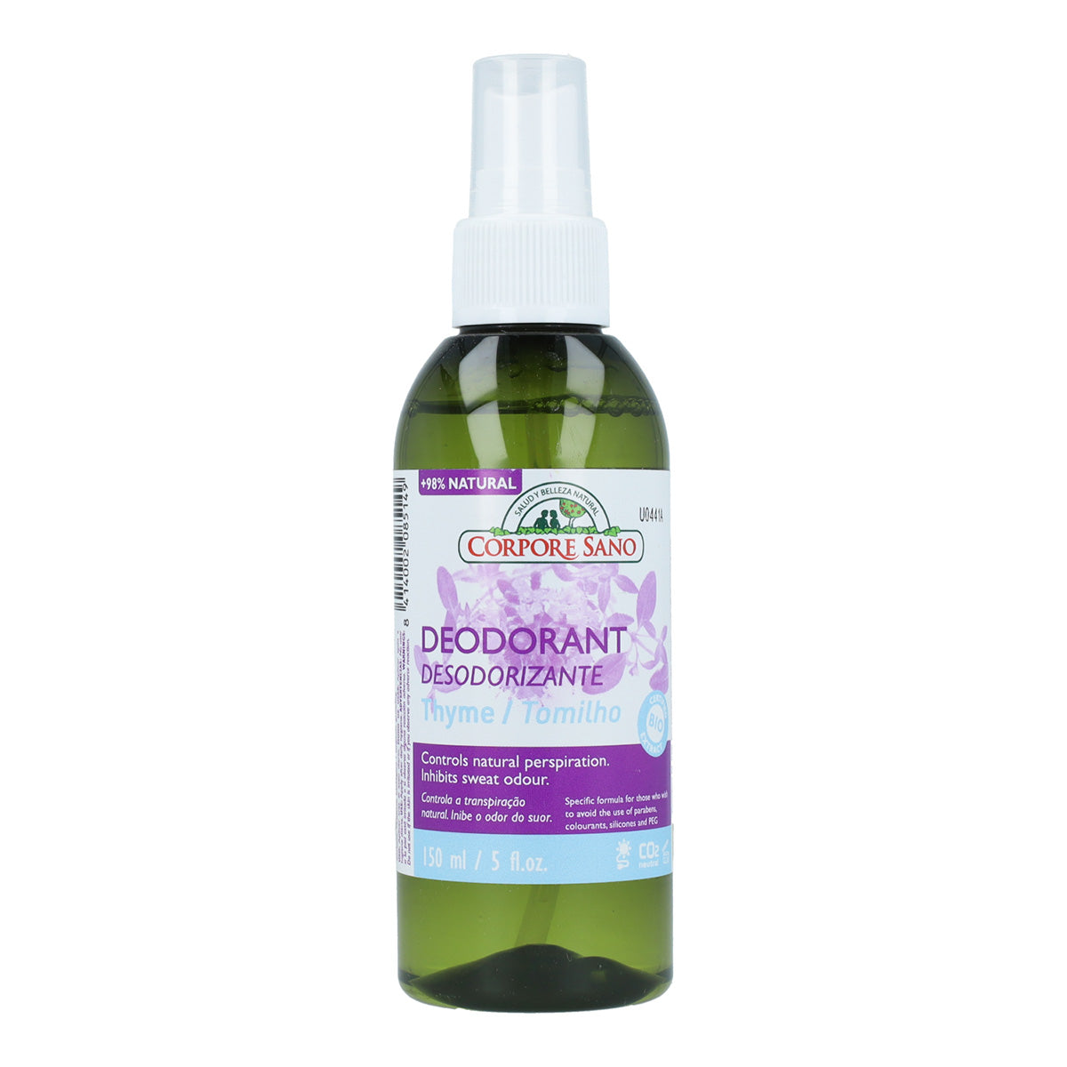 Pack of 2 Corpore Sano Thyme Deodorant 150 ml