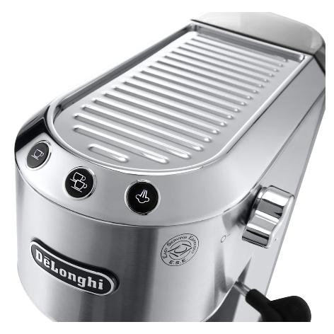 Delonghi Dedica Maestro Cafetera manual Espresso y Capuccino EC685.M metal