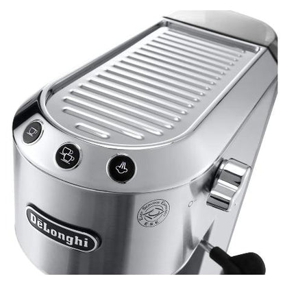Delonghi Dedica Maestro Cafetera manual Espresso y Capuccino EC685.M metal