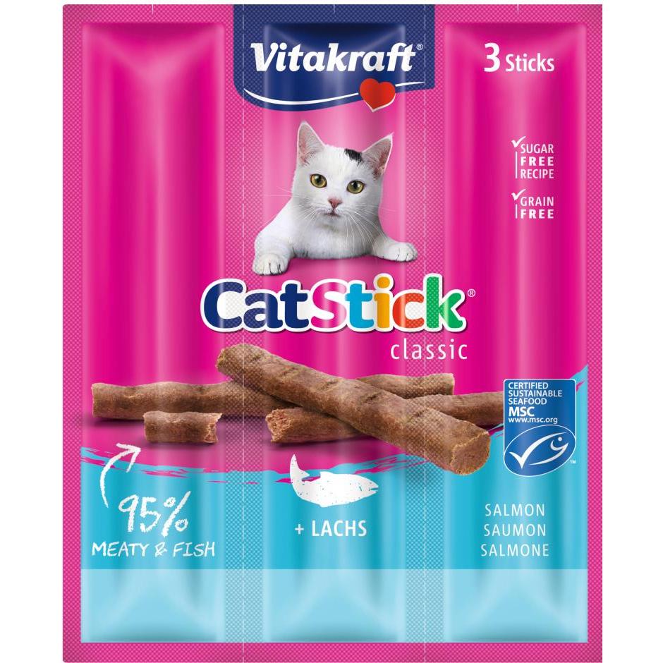 Vitakraft Cat Stick Salmon snack for cats