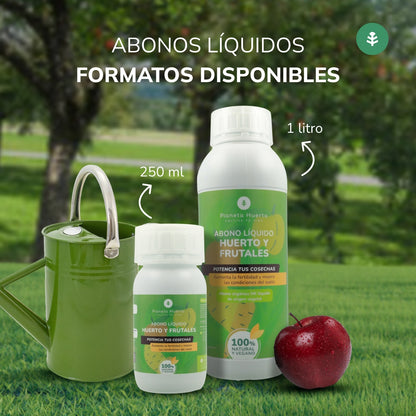 Engrais liquide pour vergers et arbres fruitiers Planeta Huerto 1 l