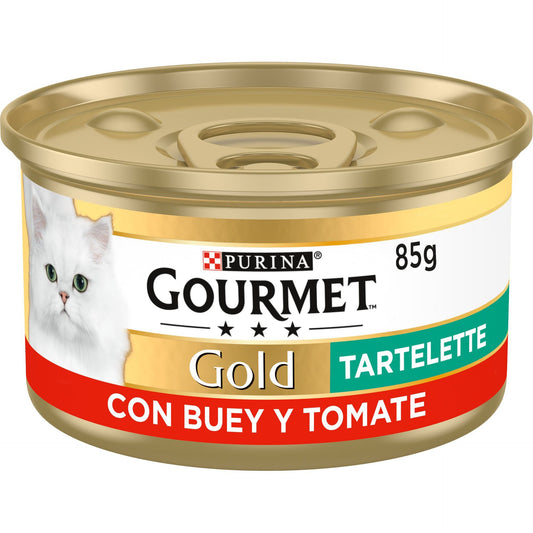 GOURMET GOLD Tartaleta Buey y Tomate Blötfoder 85 g