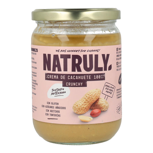 Crunchy Erdnusscreme Natruly 500 g