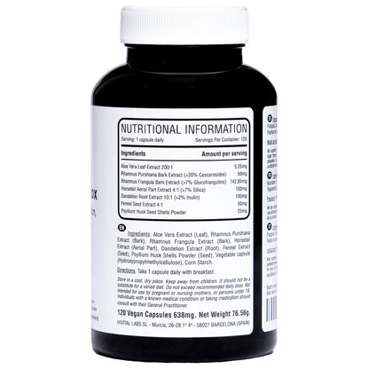 Aloe vera detox 120 vegan capsules Hivital