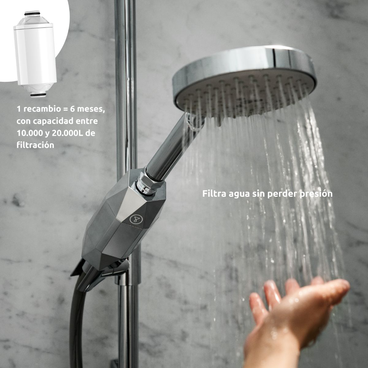 Duschfilter ShowerPro Diamond Tappwater