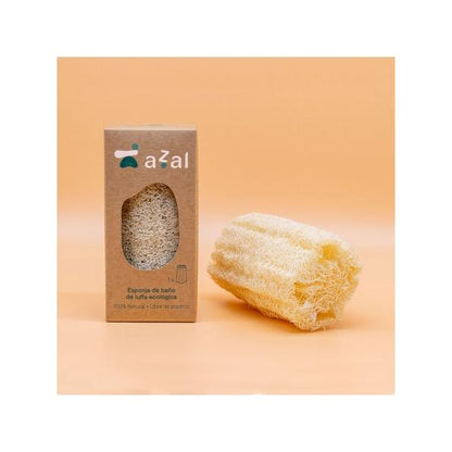 Spugna di luffa esfoliante per il corpo 7,5 x 15 cm