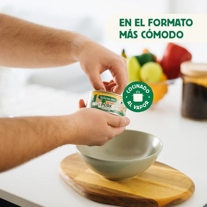 BARF-Dose mit Schweinefleisch und Gemüse für Katzen Wild Balance 120 g