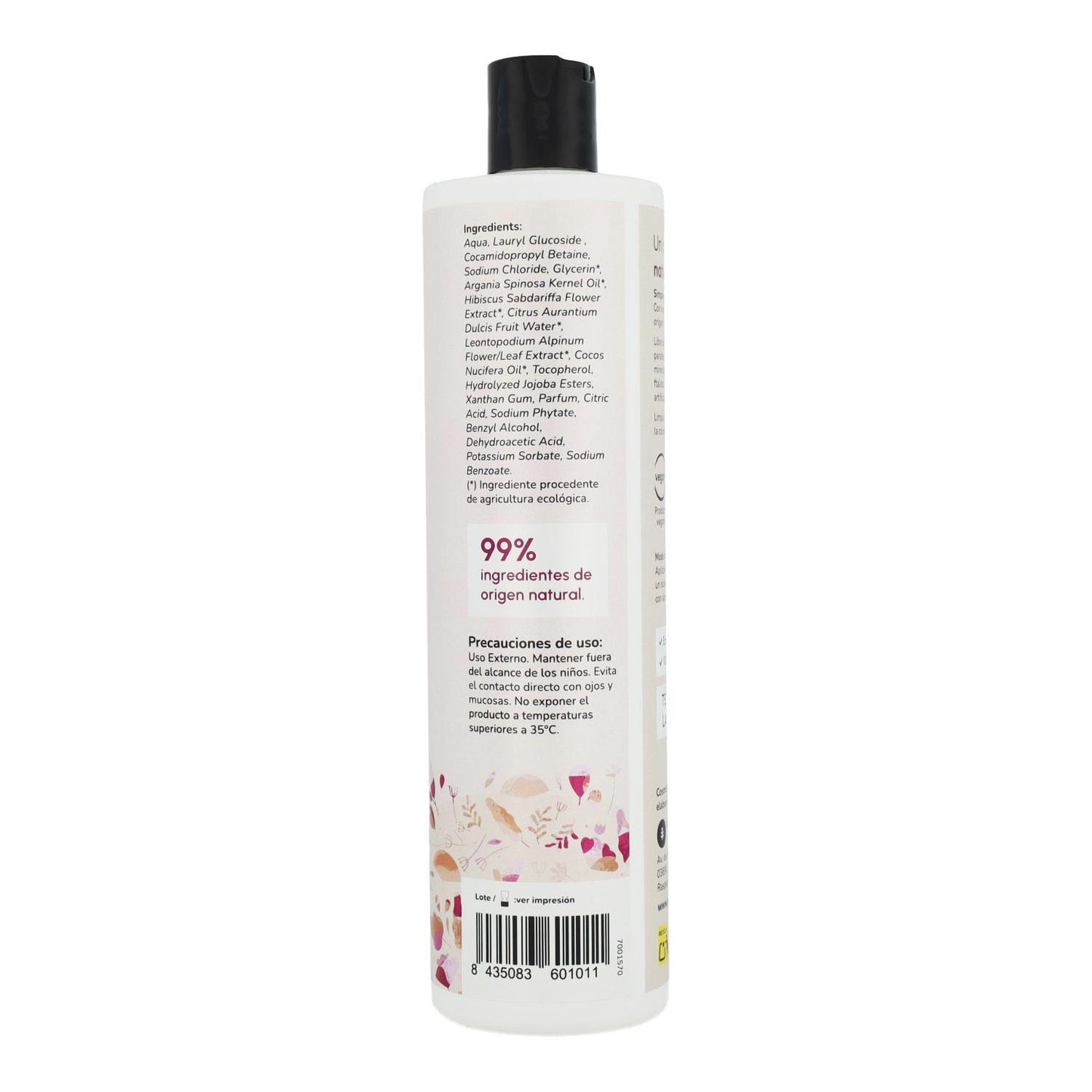Hibiskusblüten & Kokosnuss Glanzverstärker Shampoo Planeta Huerto 500 ml
