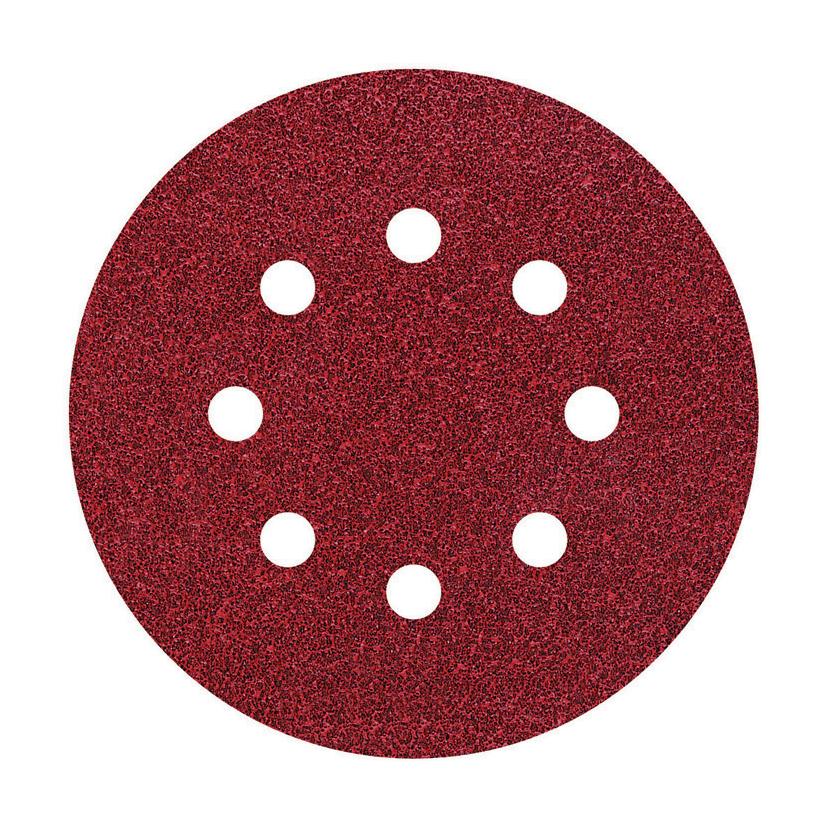 25 perforierte Schleifscheiben Ø 125 mm Wolfcraft Körnung 120