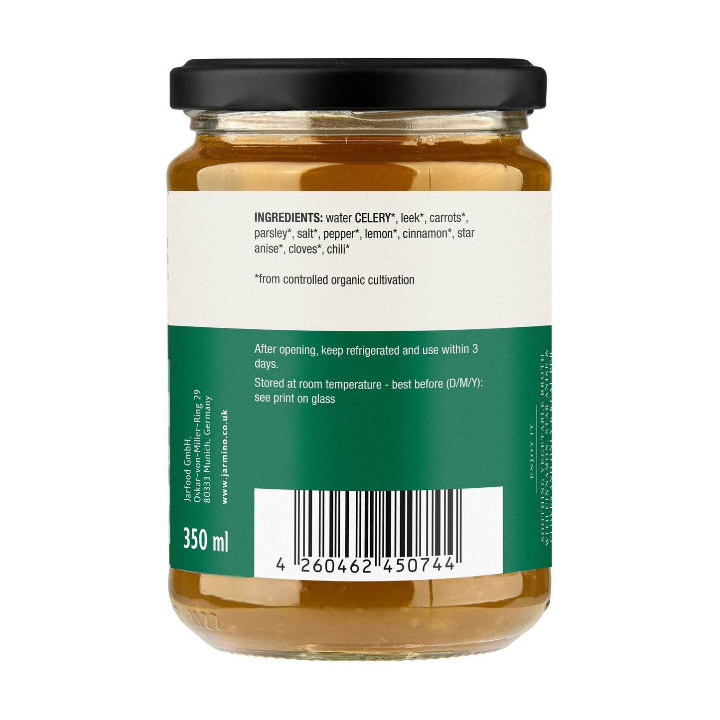 Jarmino Keto Calm Gemüsebrühe 350 ml