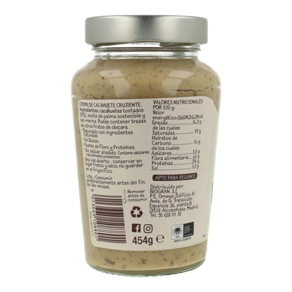 Erdnusscreme Original Crunchy, 454 g. Whole Earth