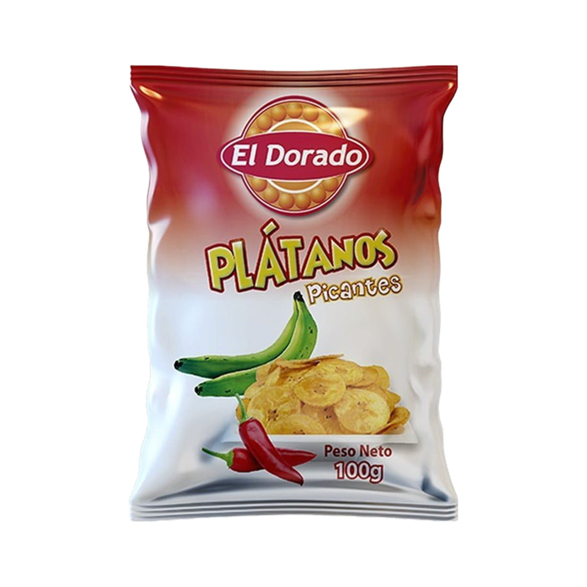 El Dorado Spicy Plantain Chips 100 g