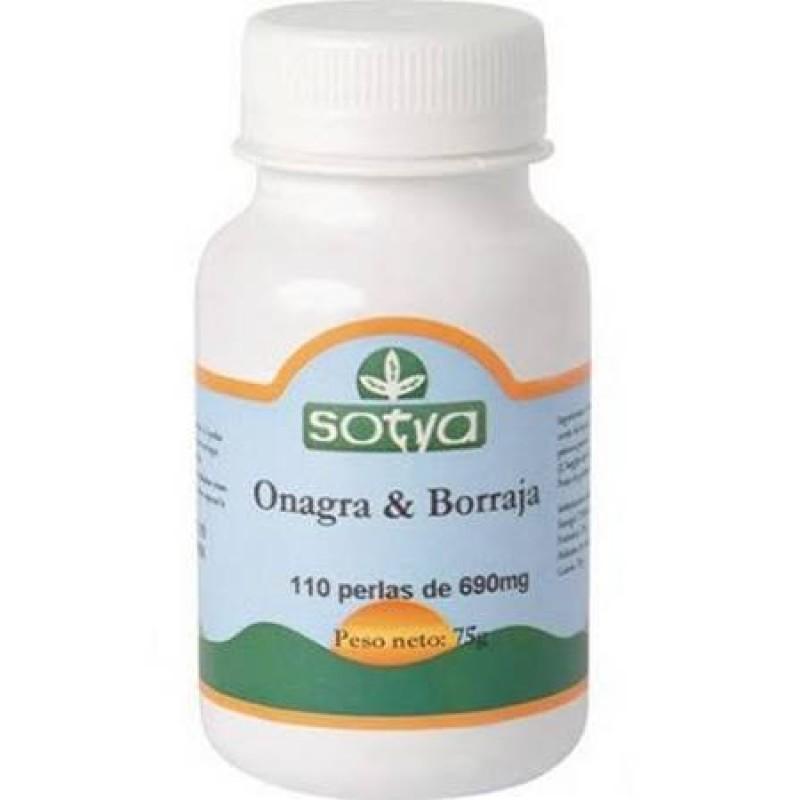 Nachtkerze und Borretsch Sotya 110 Kapseln 690 mg