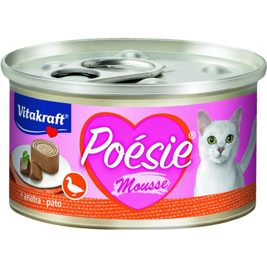 Vitakraft Latita Poésie mousse d'anatra 85 g cibo umido per gatti