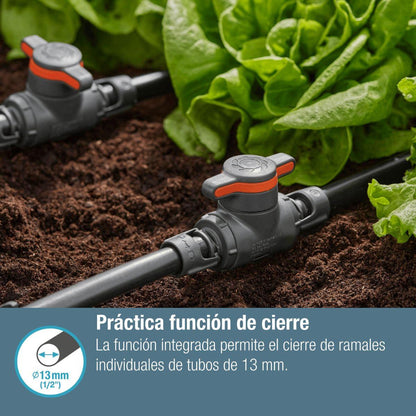 Valvola di chiusura/regolazione 13 mm (1/2") Microdripsystem Gardena