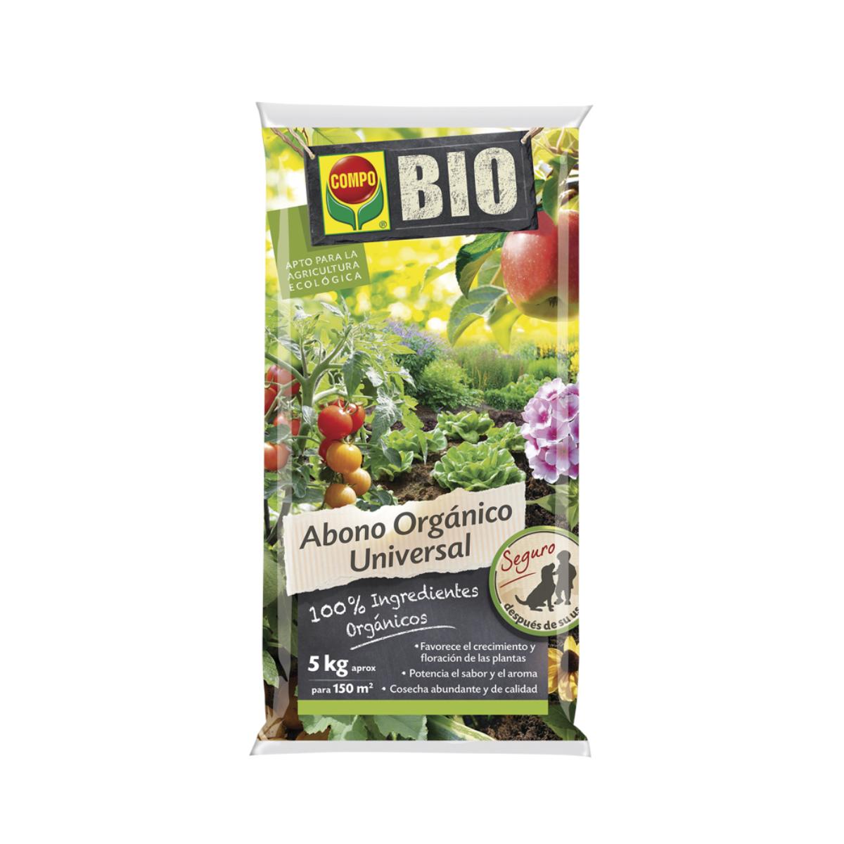Compo Bio Universal-Dünger Organic 5 kg