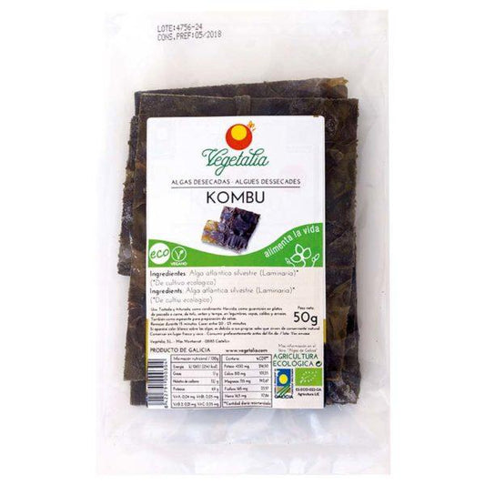 Biologische kombu-zeewier Vegetalia 50 g