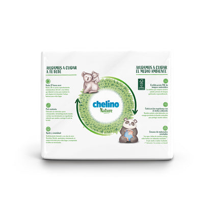 Windeln T6 17-28 kg Chelino Nature 27 Stück
