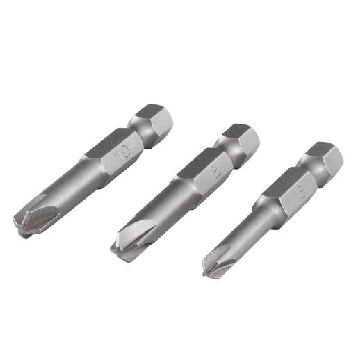 3 Schraubendreherbits Torq-Set 50 mm Wolfcraft