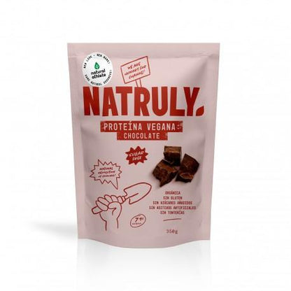 Veganistische proteïne Natruly chocolade 350 g