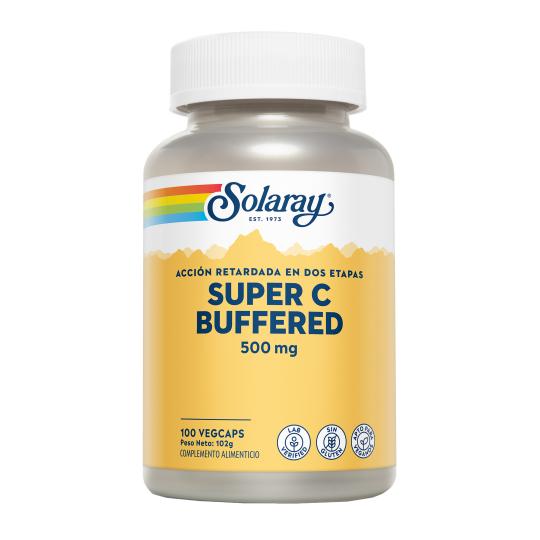 Super Bio C Buffered  Solaray, 100 kapslar