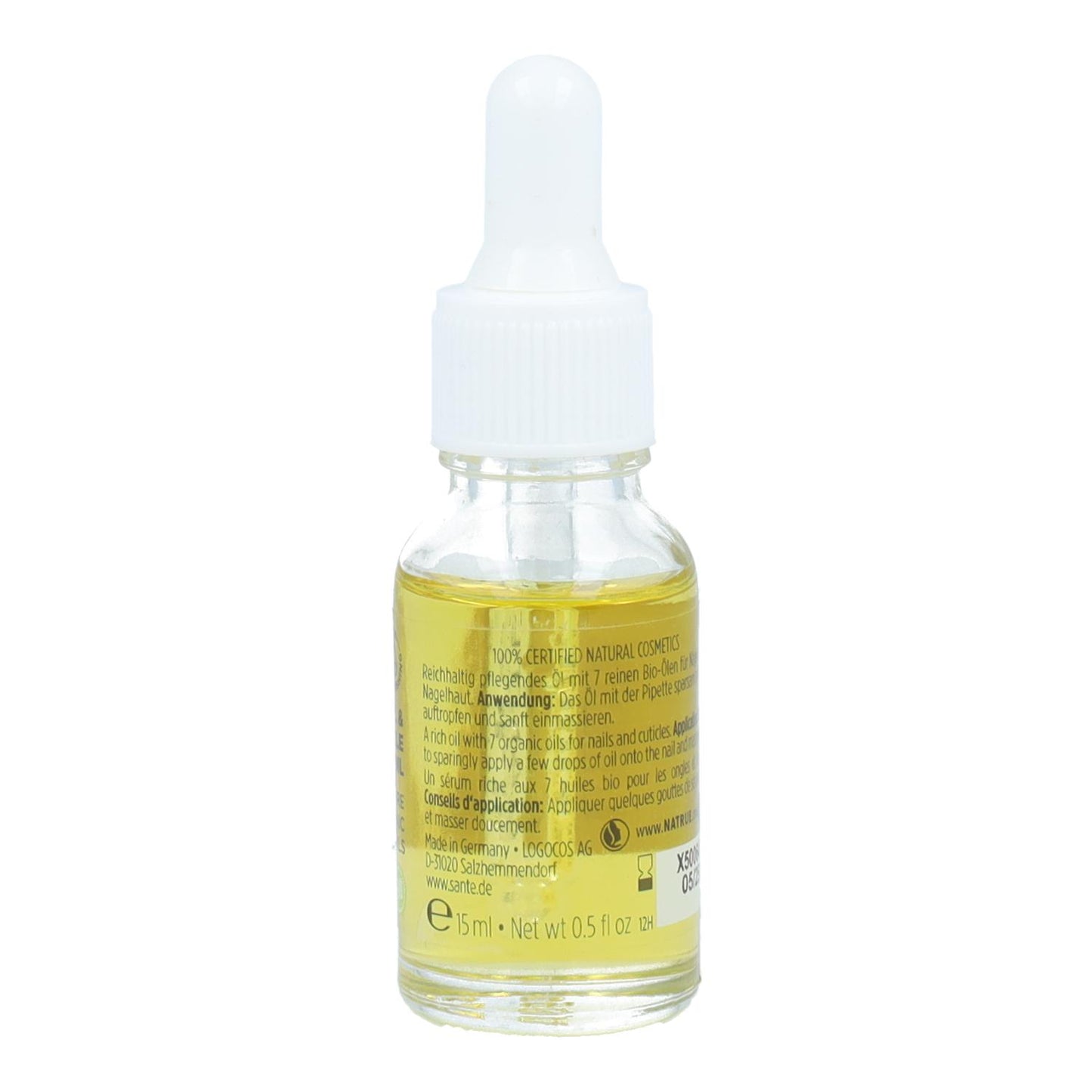 Ultra Nourishing Cuticle and Nail Oil Sante 15 ml