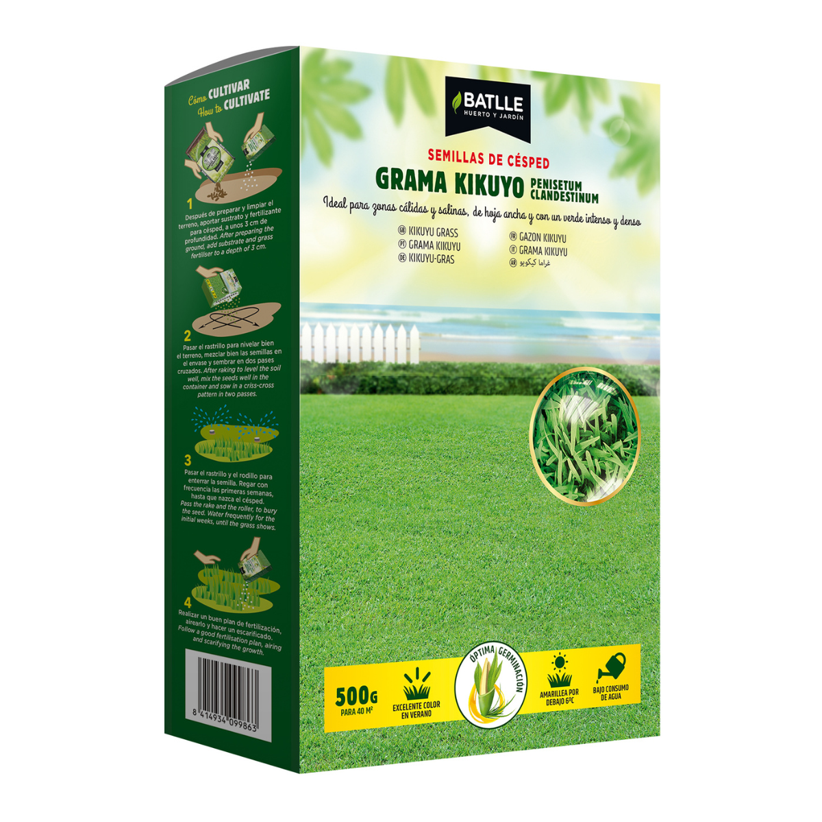 Nasiona trawy Kikuyo Batlle 500 g