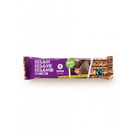 Barre au sésame bio et au chocolat noir Gepa 20 g