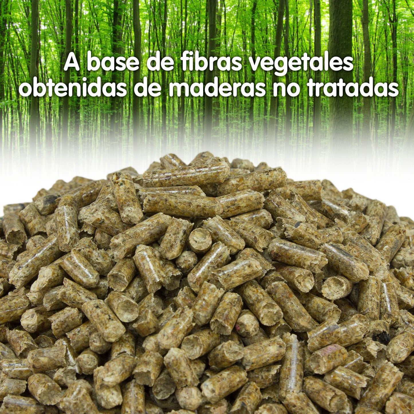 Lettiera per animali Pellet  Arquivet 10 L