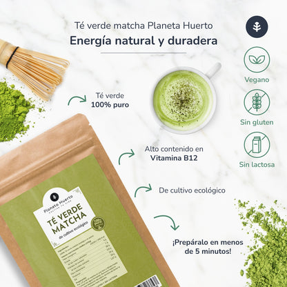 Thé Matcha en poudre ECO Planeta Huerto 500 g