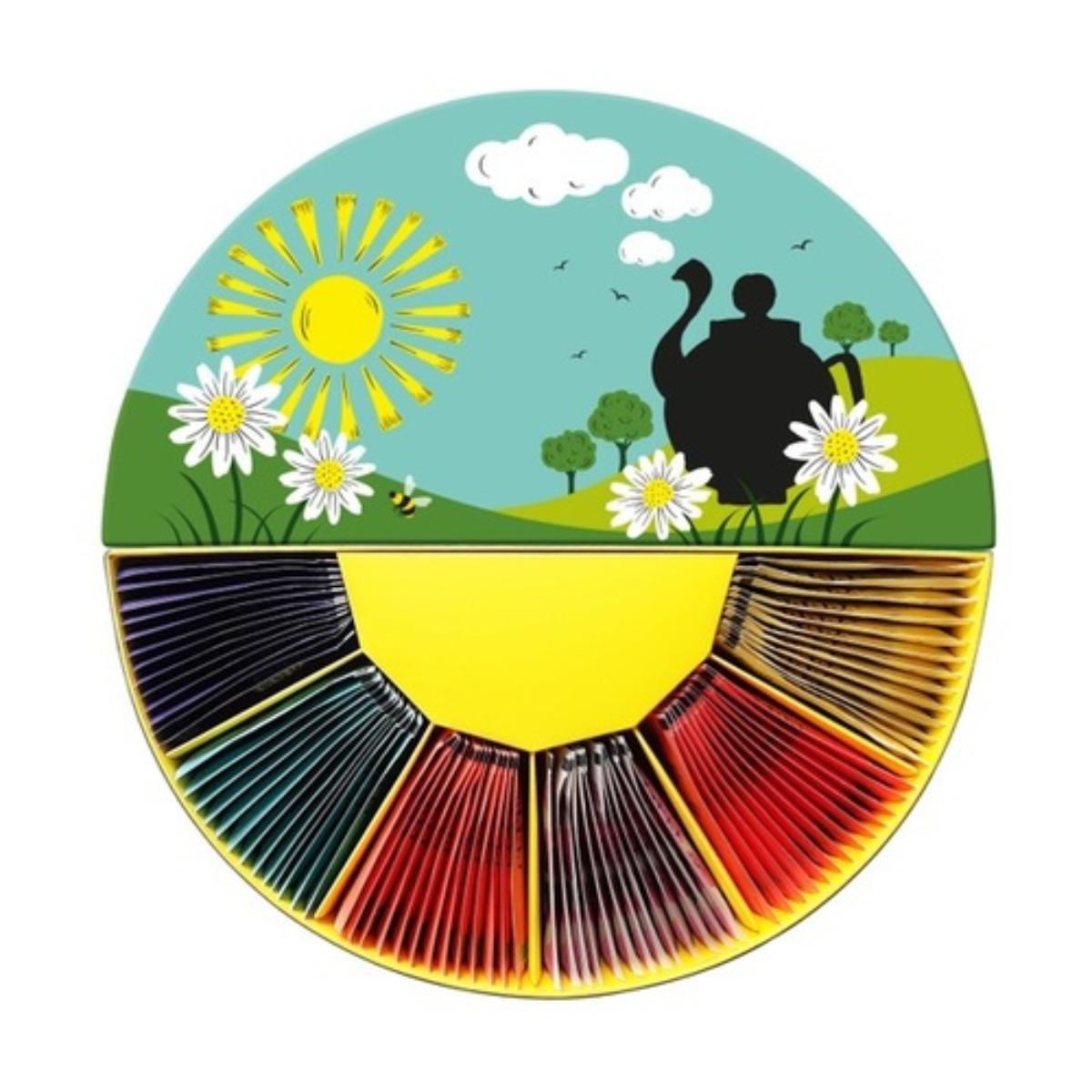 Pudełko upominkowe z herbatami i naparami Bio Cupper 78 torebek