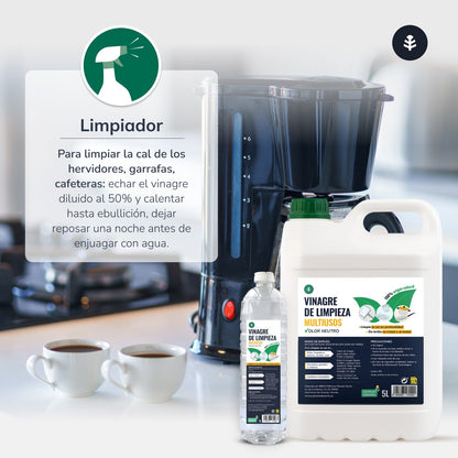 Witte schoonmaakazijn 1L Planeta Huerto