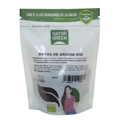 Baies d'aronia Naturgreen 100 g