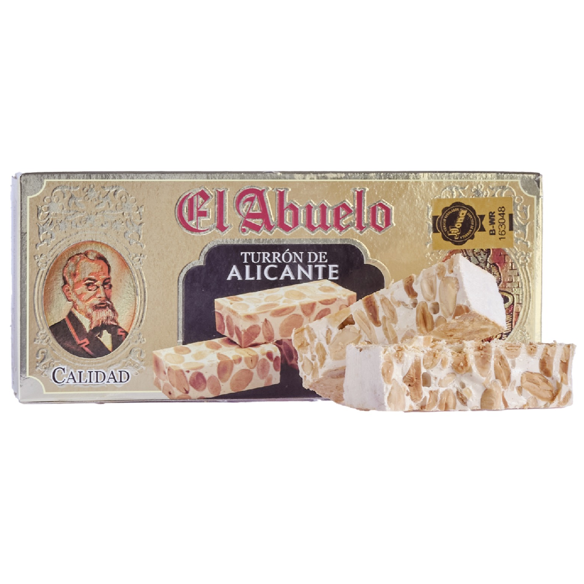 Nougat d'Alicante qualité supérieure El Abuelo 300 g