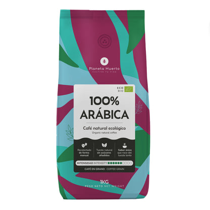 Kawa ziarnista Eco 100% Arabica Planeta Huerto 1 kg